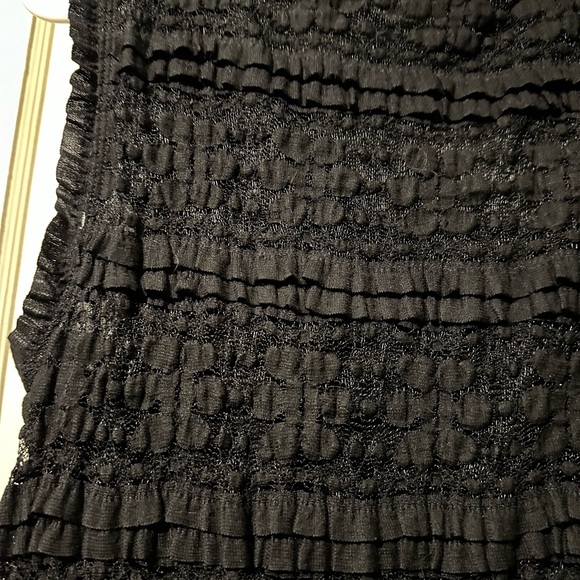 MAX EDITION Black Stretchy Lace XL Dress - Picture 9 of 12